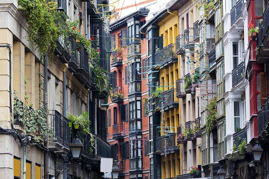 Precioso Atico En Casco Viejo Lägenhet Bilbao Exteriör bild